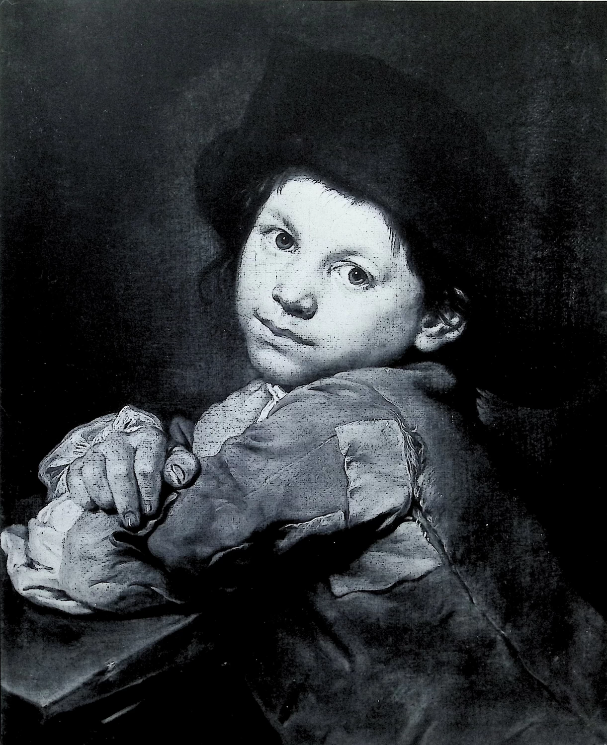 Giacomo Ceruti, il Pitocchetto - 208, Bambino appoggiato a un tavolo